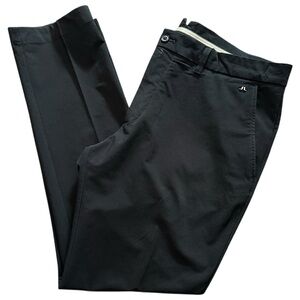J. Lindeberg Men’s Size 36 x 30 Black Eliott Tight Micro Stretch Golf Pants